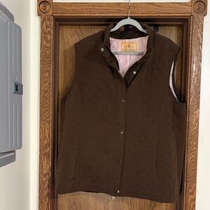 Avenue Chocolate Quilted Vest
